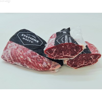 A NS03 紐西蘭SOUTHERN STATIONS急凍MB7+和牛肉眼蓋(RibCap，即吊龍伴/肉眼邊，約700~900g左右/包)會員價HK$258.00/kg(價格以過磅為準)